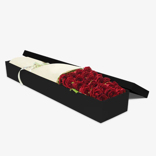 24 Red Roses Giftbox