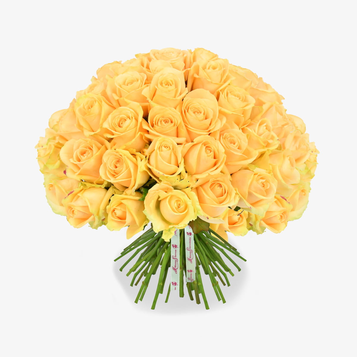 Honeycomb luxury flower bouquet by Moyses Stevens UAE featuring beautiful honeycomb roses.